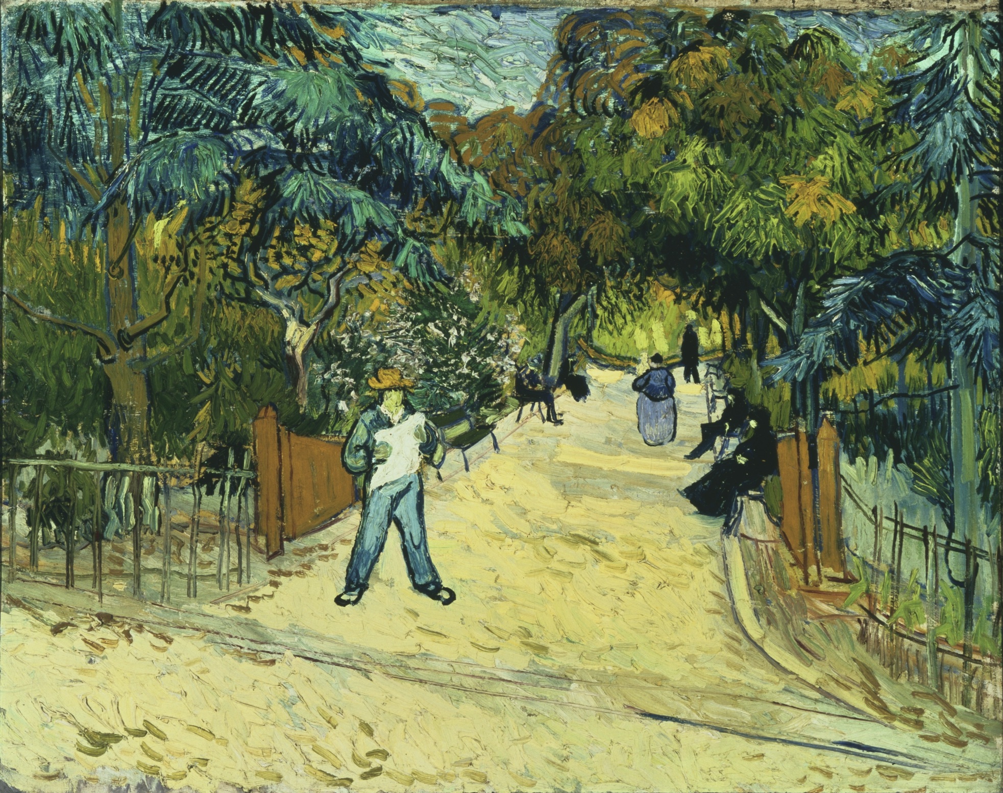 Van Gogh's Entrance to the Public Park in Arles